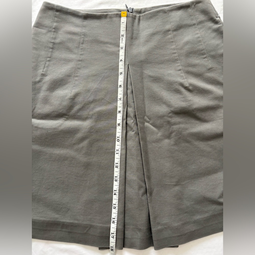 Icicle High Waist Olive Green A-Line Skort - Picture 9 of 10